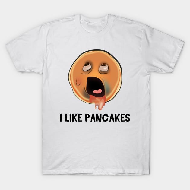 Pancake Zombie T-Shirt by lidijaarts